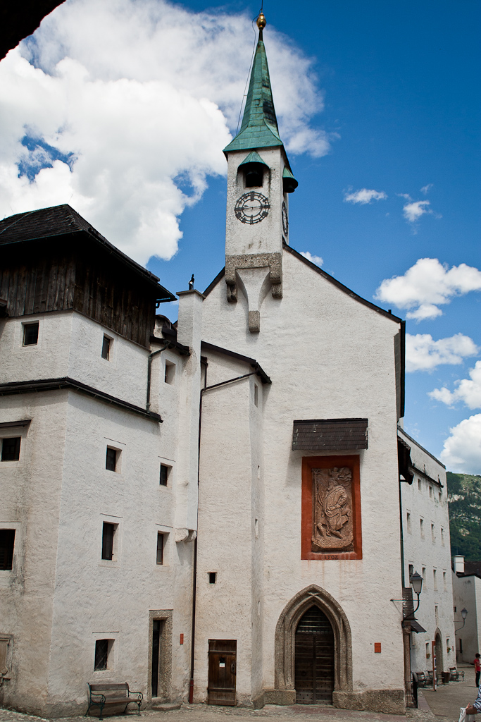 Forteresse Hohensalzburg - L'église de la forteresse.