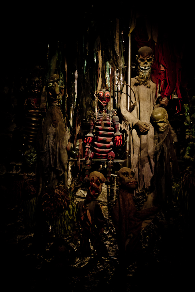 Forteresse Hohensalzburg - Musée des marionnettes - scène macabre.