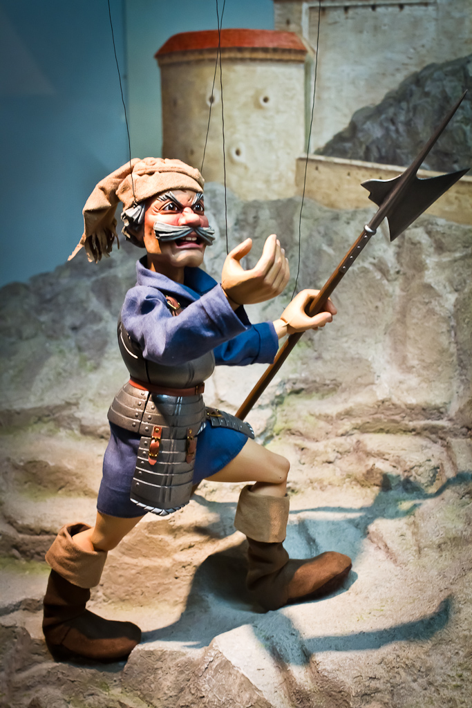 Forteresse Hohensalzburg - Musée des marionnettes - en colère ?
