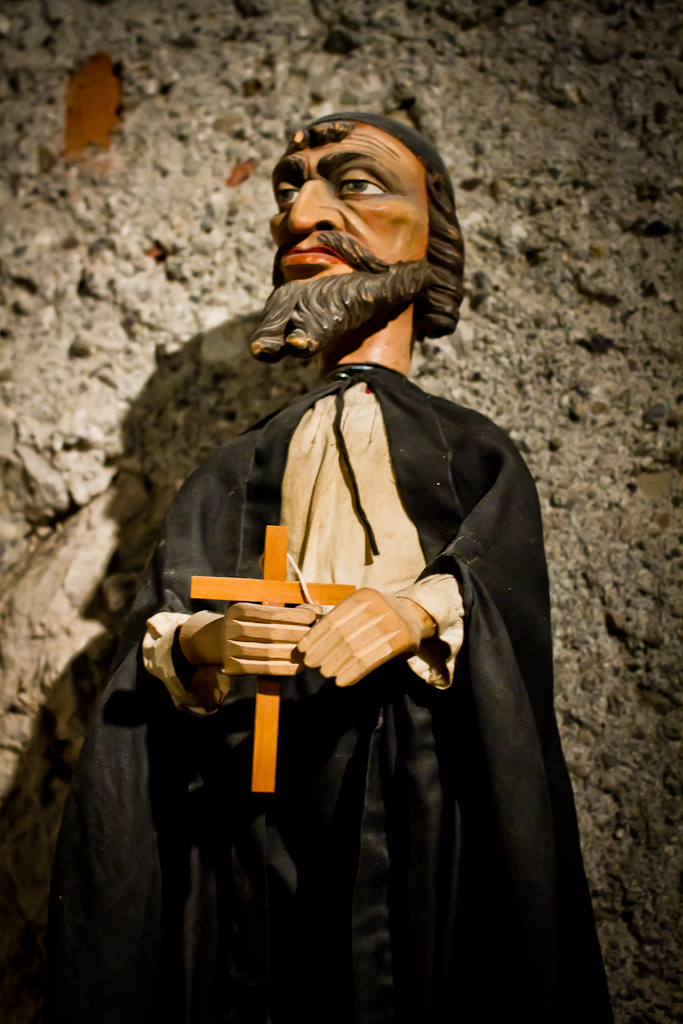 Forteresse Hohensalzburg - Musée des marionnettes - Le prêtre.