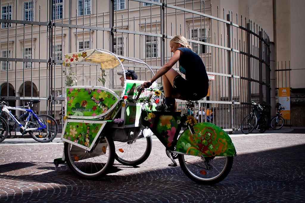 Salzbourg - .. euh pardon, c'était un trois roues.